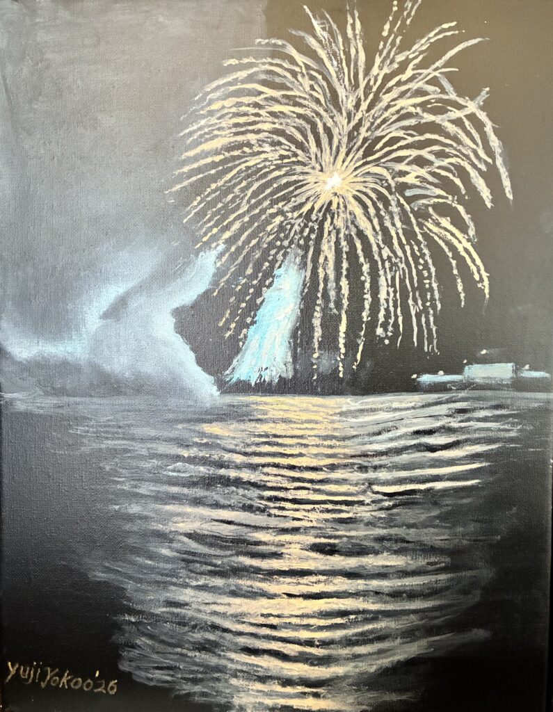 海上から見た夏夜 / Summer Night from the Sea